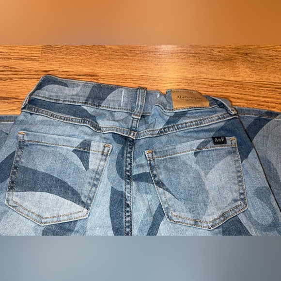 Abercrombie kids Abercrombie & fitch A&F Girls/Kids/Youth 9/10 high wise wide - Picture 5 of 7